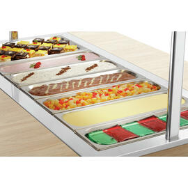 Children's cold buffet trolley Kids K4110-150U elm colored | suitable for 4 x GN 1/1 - 150 mm product photo  S