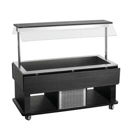 Children's cold buffet trolley Kids K4110-150A anthracite | suitable for 4 x GN 1/1 - 150 mm product photo  S
