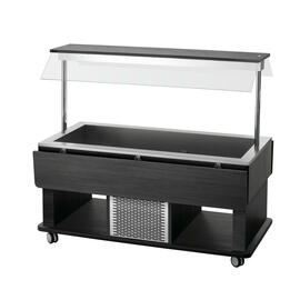 Children's cold buffet trolley Kids K4110-150A anthracite | suitable for 4 x GN 1/1 - 150 mm product photo  S