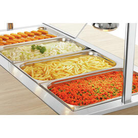 Children's hot buffet trolley Kids W4110-150U | elm colored | suitable for 4 x GN 1/1 product photo  S