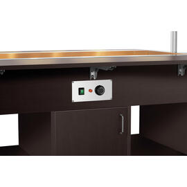 Children's hot buffet trolley Kids W4110-150W | wenge coloured | suitable for 4 x GN 1/1 product photo  S