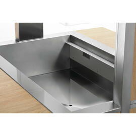 hot buffet on wheels W3110-200U | elm colored 230 volts with illumination | suitable for 3 x GN 1/1 product photo  S