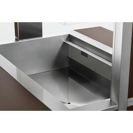 hot buffet on wheels W3110-200W | wenge coloured 230 volts with illumination | suitable for 3 x GN 1/1 product photo  S