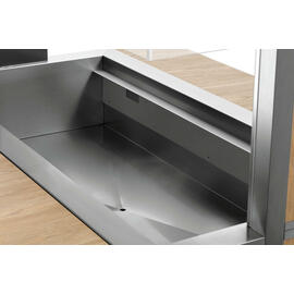 hot buffet on wheels W4110-200U | elm colored 230 volts with illumination | suitable for 4 x GN 1/1 product photo  S