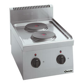 2 plates electric stove 400 volts 4 kW product photo