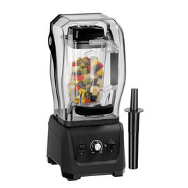 blender PRO XTRA 2,5L polycarbonate black with noise reduction hood product photo