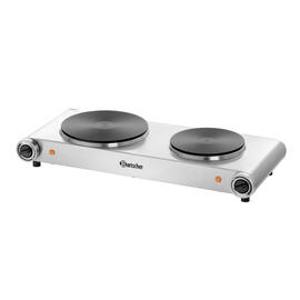 electric double cooking plate 230 volts 2.5 kW product photo  S