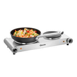 electric double cooking plate 230 volts 2.5 kW product photo