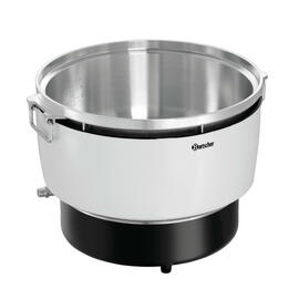 gas rice cooker | 10 ltr incl. measuring cup | mixing spoon product photo  S