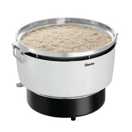 gas rice cooker | 10 ltr incl. measuring cup | mixing spoon product photo  S