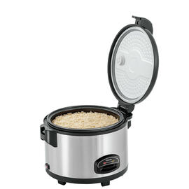 rice cooker 6 ltr | stainless steel | 230 volts product photo