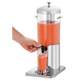 beverage dispenser plastic stainless steel DEW5 5 ltr product photo  S