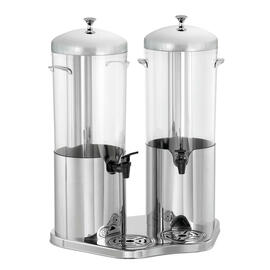 beverage dispenser plastic stainless steel DEW5 Duo 5 ltr product photo  S