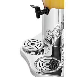beverage dispenser plastic stainless steel DEW5 Duo 5 ltr product photo  S