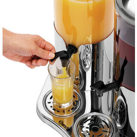 beverage dispenser plastic stainless steel DEW5 Duo 5 ltr product photo  S