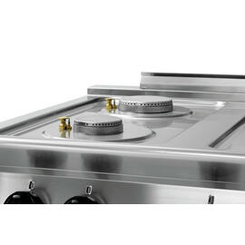 6 burner gas stove MFGO 7060 gastronorm 28.5 kW (gas) | open base unit product photo  S