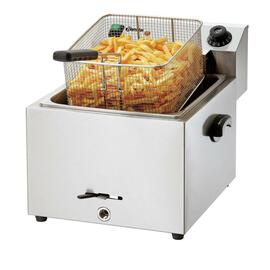 electric deep fryer IMBISS PRO | 1 basin 1 basket 9.7 ltr | 400 volts 8.1 kW product photo