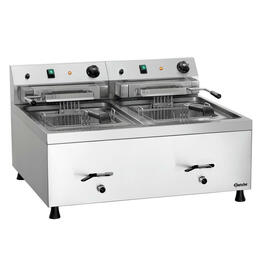 fryer 12L-20 | 2 basins 2 baskets 2 x 6.5 ltr 400 volts | 18.0 kW product photo  S