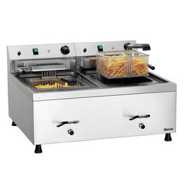 fryer 12L-20 | 2 basins 2 baskets 2 x 6.5 ltr 400 volts | 18.0 kW product photo