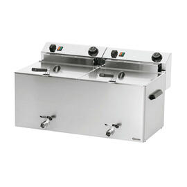 electric deep fryer PROFESSIONAL II | 2 basins 2 baskets 20 ltr | 400 volts 16.2 kW product photo
