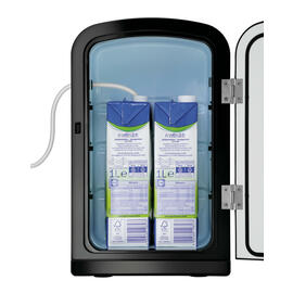 milk fridge KV6LTE black 6 ltr | suitable for 2 tetrapaks à 1 ltr | thermoelectric product photo  S
