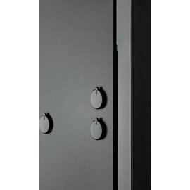 milk fridge | black | 225 mm x 450 mm H 455 mm product photo  S