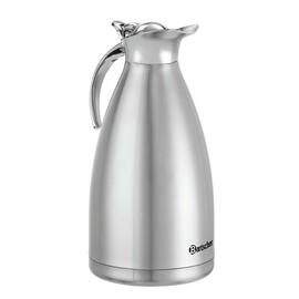 vacuum jug 2L-VST | 2 ltr stainless steel one-hand operation H 295 mm product photo