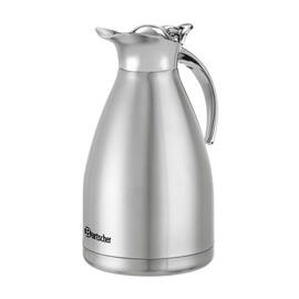 vacuum jug 1,5L-VST | 1.5 ltr stainless steel silver coloured hinged lid H 260 mm product photo