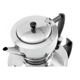 samovar silver coloured 1.2 ltr 230 volts  H 490 mm product photo  S