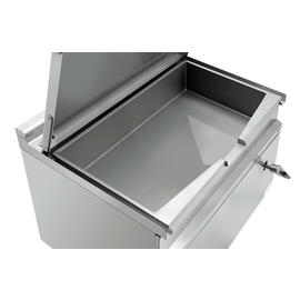 tilting frying pan E120LHK 120 ltr 400 volts | tilt mechanism manual product photo  S