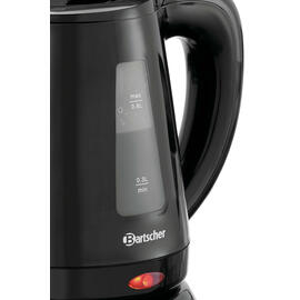 electric kettle 0.8 ltr black plastic product photo  S
