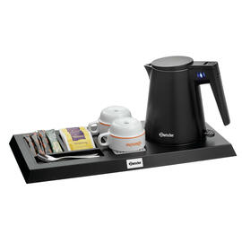 tea station 1145M plastic black • shiny product photo