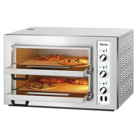 pizza oven NT 502  • 2 x 4 pizzas Ø 25 cm  • 400 volts product photo  S