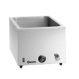 water bath | bain marie gastronorm - 200 mm  • 1200 watts | drain tap product photo