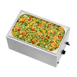 water bath | bain marie gastronorm - 200 mm  • 1200 watts | drain tap product photo  S