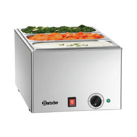 B-Stock | Waterbath - Bain Marie for GN 3 x 1/3 GN, with GN containers and lids product photo
