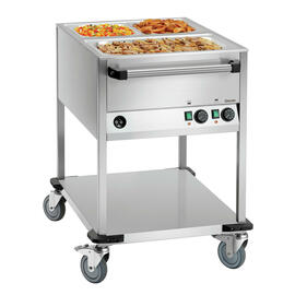 food serving trolley WB2110 heatable  • 2 basins product photo