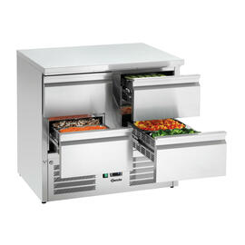 mini cooling table 900S4 with 4 drawers convection cooling product photo