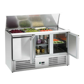 saladette 1365T3 suitable for 4 x GN 1/1 - 150 mm | 390 ltr product photo  S