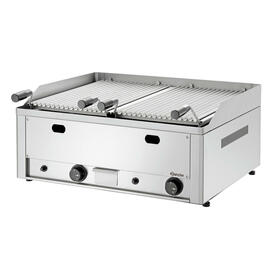 tabletop lava stone gas grill 70 8 kW  H 282 mm product photo  S