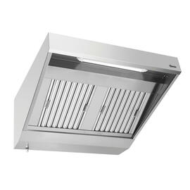 wall hood 900 B 1200 mm | 2 flame retardant filter product photo