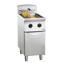 floor standing electric fryer | 2 basins 2 baskets 16 ltr | 400 volts 14 kW product photo  S
