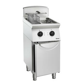 floor standing electric fryer | 2 basins 2 baskets 16 ltr | 400 volts 14 kW product photo  S