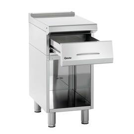 work unit 700 CLASSIC upstand at the back 1 drawer 400 mm 700 mm Height 850 mm product photo  S