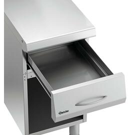 work unit 700 CLASSIC upstand at the back 1 drawer 400 mm 700 mm Height 850 mm product photo  S