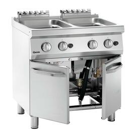 gas pasta cooker 700 Classic floor model | 2 x 24 ltr product photo  S