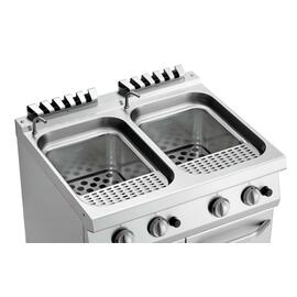 gas pasta cooker 700 Classic floor model | 2 x 24 ltr product photo  S