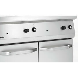 floor standing gas fryer | 2 basins 2 baskets 46 ltr 30 kW (gas) product photo  S