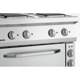 4 plate electric stove gastronorm 400 volts 14.05 kW | oven | angular cooking plates product photo  S