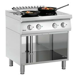 induction stove 700 4 FLOU-1 400 volts 20 kW | open base unit product photo